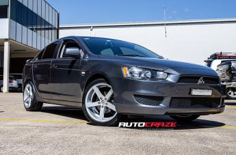 MITSUBISHI LANCER OX838 FULL POLISH SILVER